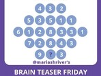 A viral brain teaser on Instagram challenged users to find a missing number. A viral brain teaser on Instagram challenged users to find a missing number.