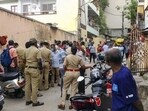 A woman’s body was found dismembered and stashed in a refrigerator in Malleshwaram area, Bengaluru, on Saturday. (PTI)
