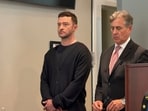 Justin Timberlake, left, appears in court with his attorney Edward Burke, Friday, Sept. 13, 2024, in Sag Harbor, N.Y. (T E McMorrow/Pool Photo via AP ) Justin Timberlake, left, appears in court with his attorney Edward Burke, Friday, Sept. 13, 2024, in Sag Harbor, N.Y. (T E McMorrow/Pool Photo via AP )