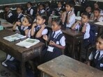 At present, students of the Brahmin community get aid only under the economically weaker category quota. (Photo by Bhushan Koyande/HT) (HT PHOTO)