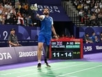 Kumar Nitesh of India in action against Daniel Bethell of Britain.(REUTERS)