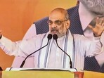 **EDS: SCREENSHOT VIA @AmitShah** Thanamandi: Union Home Minister Amit Shah addresses during a public meeting ahead of Jammu and Kashmir Assembly elections, in Thanamandi, Saturday, Sept. 21, 2024. (PTI Photo) (PTI09_21_2024_000238A) **EDS: SCREENSHOT VIA @AmitShah** Thanamandi: Union Home Minister Amit Shah addresses during a public meeting ahead of Jammu and Kashmir Assembly elections, in Thanamandi, Saturday, Sept. 21, 2024. (PTI Photo) (PTI09_21_2024_000238A)