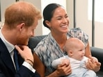 Meghan Markle and Prince Harry with their son Archie. Meghan Markle and Prince Harry with their son Archie.