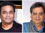 AR Rahman and Subhash Ghai celebrated 25 years of Taal. AR Rahman and Subhash Ghai celebrated 25 years of Taal.