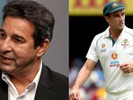 Wasim Akram and Pat Cummins. 