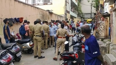 A woman’s body was found dismembered and stashed in a refrigerator in Malleshwaram area, Bengaluru, on Saturday. (PTI)