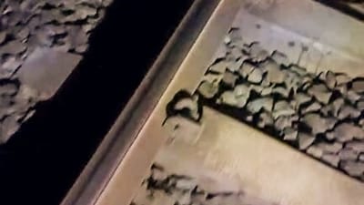 Surat: An attempted train derailment was thwarted after fishplates and keys from a railway track were removed. (ANI file photo) Surat: An attempted train derailment was thwarted after fishplates and keys from a railway track were removed. (ANI file photo)