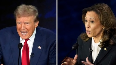 Donald Trump and Kamala Harris' top donor contributions as of Sept 2024 revealed (AP/PTI) (AP09_11_2024_000003B) (AP) Donald Trump and Kamala Harris' top donor contributions as of Sept 2024 revealed (AP/PTI) (AP09_11_2024_000003B) (AP)