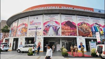 According to Rakesh Kumar, chairman IEML, UPITS 2024 is expected to witness 100,000 B2B visitors and 350,000 B2C visitors from 80 countries. (Sunil Ghosh/HT Photo) According to Rakesh Kumar, chairman IEML, UPITS 2024 is expected to witness 100,000 B2B visitors and 350,000 B2C visitors from 80 countries. (Sunil Ghosh/HT Photo)