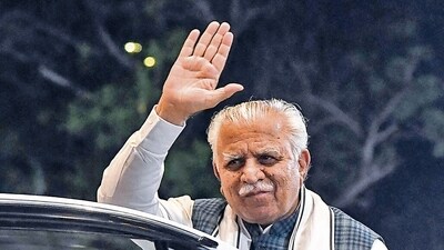 In the last 10 years, Karnal elected two BJP MLAs as chief ministers thrice, Manohar Lal Khattar (2014-2019, 2019-2024) and Nayab Singh Saini (June 2024) in a one-sided contest. (ANI File) In the last 10 years, Karnal elected two BJP MLAs as chief ministers thrice, Manohar Lal Khattar (2014-2019, 2019-2024) and Nayab Singh Saini (June 2024) in a one-sided contest. (ANI File)
