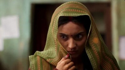 Pratibha Ranta in a still from Laapataa Ladies. Pratibha Ranta in a still from Laapataa Ladies.
