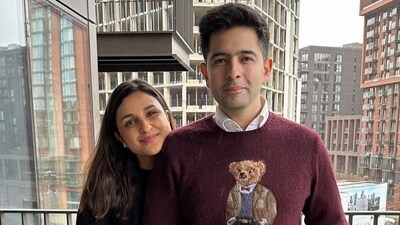 Raghav Chadha said he got goosebumps listening to Parineeti Chopra sing. In response to his post, she said, “What surprise is this! I'm waiting for your call and you're posting on social media? But also, of course forgiven because of this!”&nbsp; 