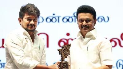 Tamil Nadu chief minister MK Stalin with his son and sports minister Udhaynidhi. (File Photo) Tamil Nadu chief minister MK Stalin with his son and sports minister Udhaynidhi. (File Photo)