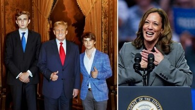 Barron's friend Bo Loudon says he'll cast his ‘first ever vote’ for Trump, rips Harris (boloudon/Instagram, AP Photo/Morry Gash) Barron's friend Bo Loudon says he'll cast his ‘first ever vote’ for Trump, rips Harris (boloudon/Instagram, AP Photo/Morry Gash)