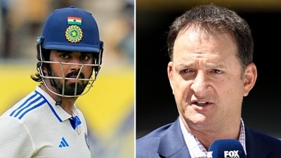 KL Rahul (L) and Australian legend Mark Waugh (PTI-Getty) KL Rahul (L) and Australian legend Mark Waugh (PTI-Getty)