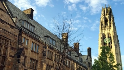 Yale University comes fifth in the list of top national universities in USA. The campus size of the university is 1,108 acres, and the tuition and fees are $67,250. (AP) Yale University comes fifth in the list of top national universities in USA. The campus size of the university is 1,108 acres, and the tuition and fees are $67,250. (AP)