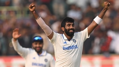 Jasprit Bumrah celebrating a wicket. (BCCI) Jasprit Bumrah celebrating a wicket. (BCCI)