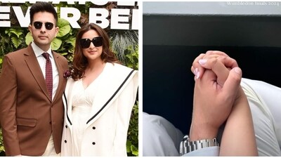 Parineeti Chopra and Raghav Chadha also attended the Wimbledon 2024 finals together. 