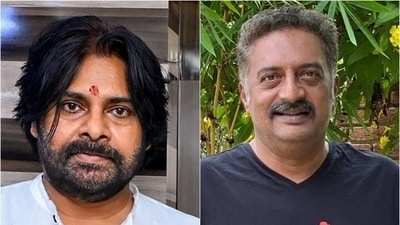 Andhra deputy CM Pawan Kalyan and actor Prakash Raj Andhra deputy CM Pawan Kalyan and actor Prakash Raj