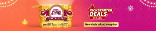 Amazon Great Indian Festival : Kickstarter Deals Live Now Amazon Great Indian Festival : Kickstarter Deals Live Now