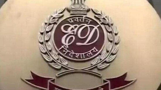 The Enforcement Directorate (ED) has frozen movable assets worth ₹7.5 crore during searches conducted at multiple locations. (HT Photo)