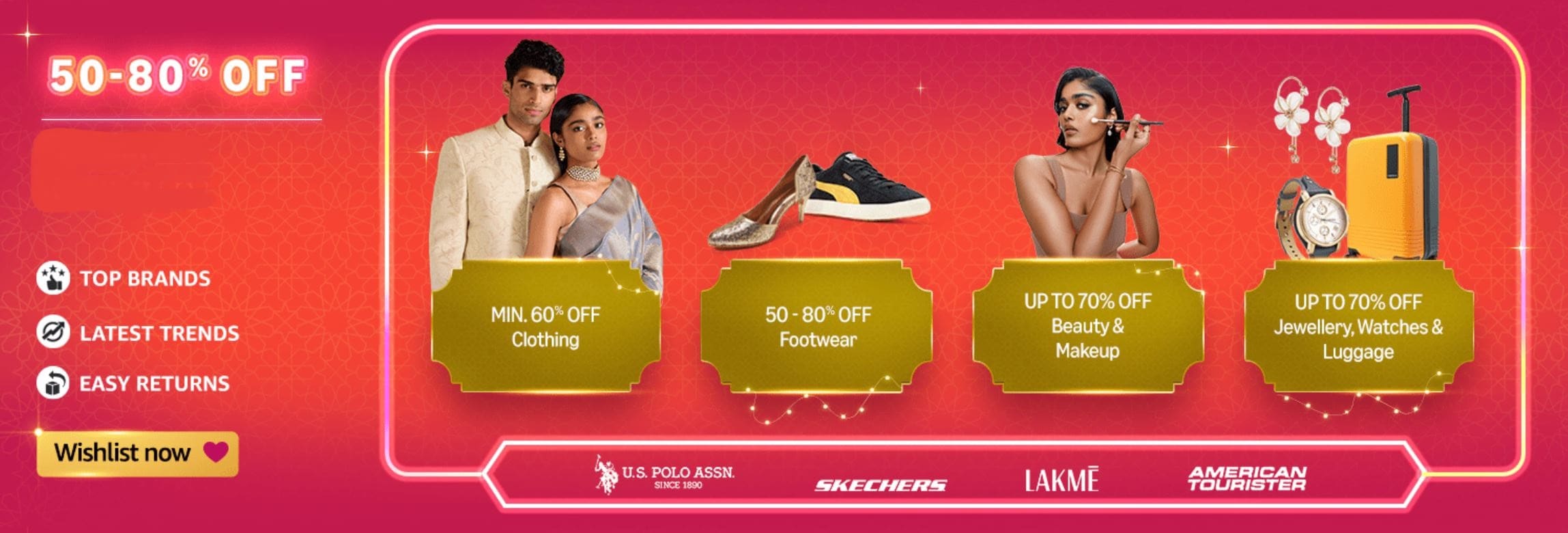 Check out the best offers on a host of lifestyle products.