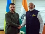 New York [US], Sep 24 (ANI): Prime Minister Narendra Modi meets Ukrainian President Volodymyr Zelenskyy, in New York on Tuesday. (File)