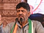 Karnataka deputy chief minister DK Shivakumar.