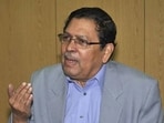 Former judge Santosh Hegde. Former judge Santosh Hegde.