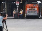 A bus was hijacked by an armed subject with passengers on board Wednesday, Sept. 25, 2024, in Los Angeles. One person was fatally shot before police apprehended the suspect A bus was hijacked by an armed subject with passengers on board Wednesday, Sept. 25, 2024, in Los Angeles. One person was fatally shot before police apprehended the suspect