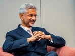 External affairs minister S. Jaishankar during a meeting in Geneva, Switzerland. 