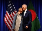 US President Joe Biden met Tuesday with Bangladesh's interim leader Muhammad Yunus and offered support to the new leader
US President Joe Biden met Tuesday with Bangladesh's interim leader Muhammad Yunus and offered support to the new leader