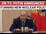 Putin's Massive Change To Nuclear Attack Policy: Threat Against USA Letting Ukraine Do Deep Strikes? Putin's Massive Change To Nuclear Attack Policy: Threat Against USA Letting Ukraine Do Deep Strikes?