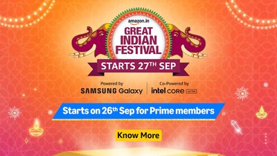 Amazon Great Indian Festival: Sale live for prime members; get up to 70% off on TVs Amazon Great Indian Festival: Sale live for prime members; get up to 70% off on TVs