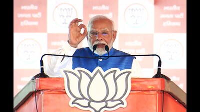 PM Modi indicated continued policy focus to encourage local manufacturing, an effort that has already seen India emerging as world’s second-largest mobile manufacturer and fourth largest producer of renewable energy in the past decade. (ANI) PM Modi indicated continued policy focus to encourage local manufacturing, an effort that has already seen India emerging as world’s second-largest mobile manufacturer and fourth largest producer of renewable energy in the past decade. (ANI)