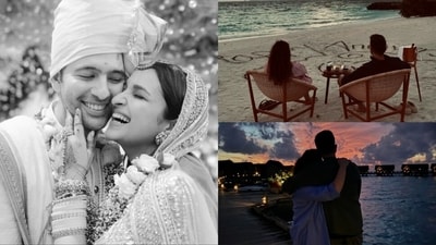 Raghav Chadha and Parineeti Chopra shared posts on Instagram.