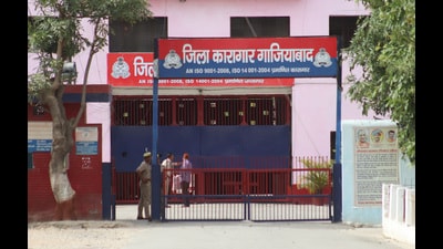 Police said the deceased was a native of Bulandshahr district and he hanged himself using a cable wire in the storeroom of Dasna jail (above). (HT Archive) Police said the deceased was a native of Bulandshahr district and he hanged himself using a cable wire in the storeroom of Dasna jail (above). (HT Archive)