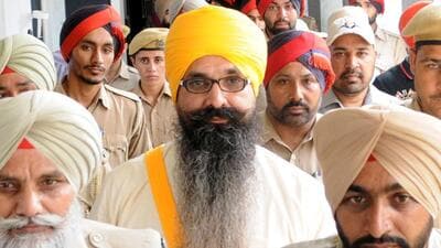 Rajoana, a former Punjab Police constable, was convicted for his involvement in an explosion outside the Punjab civil secretariat that killed Beant Singh and 16 others in 1995 (HT Photo) Rajoana, a former Punjab Police constable, was convicted for his involvement in an explosion outside the Punjab civil secretariat that killed Beant Singh and 16 others in 1995 (HT Photo)