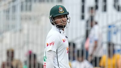Bangladesh all-rounder Shakib Al Hasan sustained a finger injury during the first Test match against India. (PTI) Bangladesh all-rounder Shakib Al Hasan sustained a finger injury during the first Test match against India. (PTI)