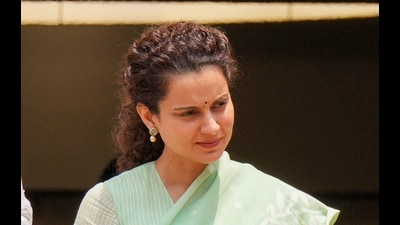 This is the second time in two months that Kangana Ranaut’s rash remarks on the 2020-21 farmer agitation has forced her party to reprimand her, and ultimately made her retract the comment. (PTI) This is the second time in two months that Kangana Ranaut’s rash remarks on the 2020-21 farmer agitation has forced her party to reprimand her, and ultimately made her retract the comment. (PTI)