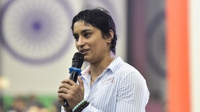 Wrestler Vinesh Phogat (PTI) Wrestler Vinesh Phogat (PTI)