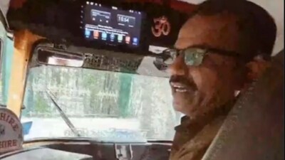 Shantha Gowda is Bengaluru-based auto driver. (X/Nagara Metered Auto) Shantha Gowda is Bengaluru-based auto driver. (X/Nagara Metered Auto)