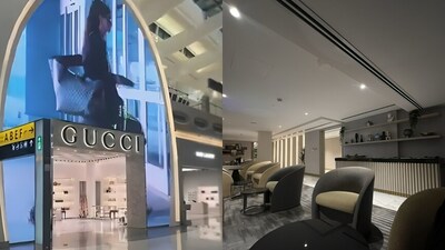 A X user shared his 13-hour layover at Abu Dhabi Airport, showcasing luxury shops and lounges. (X/@hkarteek) A X user shared his 13-hour layover at Abu Dhabi Airport, showcasing luxury shops and lounges. (X/@hkarteek)