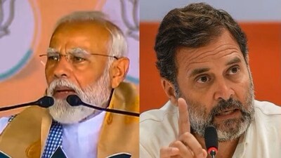Prime Minister Narendra Modi and Congress leader Rahul Gandhi. Prime Minister Narendra Modi and Congress leader Rahul Gandhi.