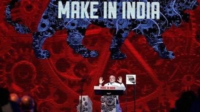 During the launch of Make in India in 2014, Prime Minister Narendra Modi announced that the Centre would push for India’s ease of Doing Business ranking to be within the top 50. (AP) During the launch of Make in India in 2014, Prime Minister Narendra Modi announced that the Centre would push for India’s ease of Doing Business ranking to be within the top 50. (AP)