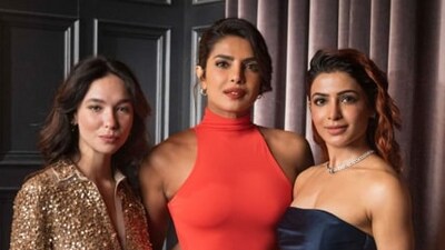 Apart from Citadel's second installment Priyanka will also be seen in the John Cena, Idris Elba starrer action-comedy Heads of State and the American adventure action-drama The Bluff. (PC: Instagram/jerryxmimi) Apart from Citadel's second installment Priyanka will also be seen in the John Cena, Idris Elba starrer action-comedy Heads of State and the American adventure action-drama The Bluff. (PC: Instagram/jerryxmimi)