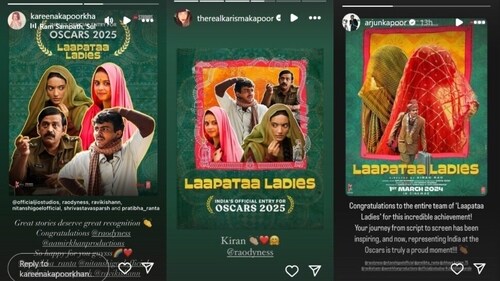 They penned notes on Instagram Stories. They penned notes on Instagram Stories.