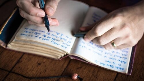 Writing down your thoughts and feelings of gratitude can make you more giving (Shutterstock) Writing down your thoughts and feelings of gratitude can make you more giving (Shutterstock)
