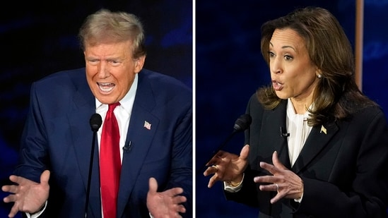 Harris vs Trump: Pennsylvania, North Carolina, and Georgia will decide the winner in the November 5 election, according to a report from The Independent. (AP)