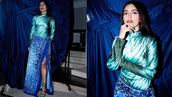Bhumi Pednekar's latest look repurposes a rug as a skirt: The internet is divided (Photos: Instagram/bhumipednekar)